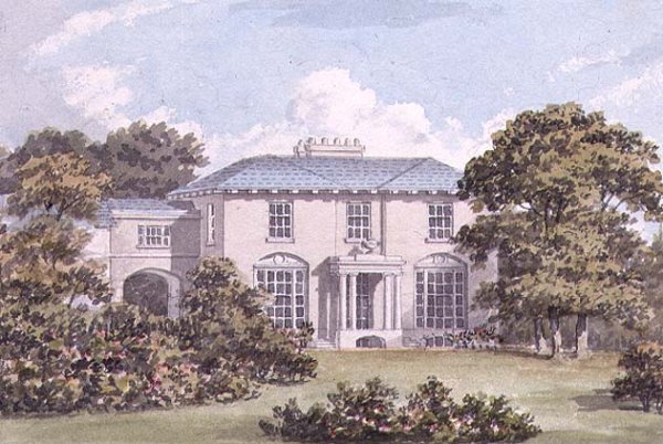 Design for the North Front of a House on Clapham Common for William Holme