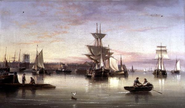 Hull from the Humber, 1874