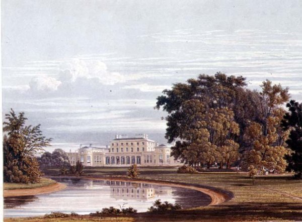 Frogmore, Windsor from Pynes Royal Residences, 1818