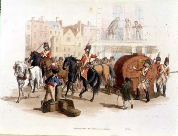 The Lottery Wheel, engraved by the artist, 1805