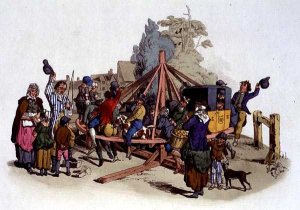 Round-about, from Costume of Great Britain, published by William Miller, 1805