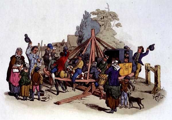 Round-about, from Costume of Great Britain, published by William Miller, 1805