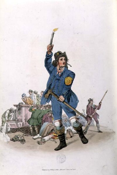The Fireman, from Costume of Great Britain, 1805