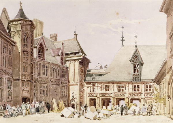 Jacques Coeurs House at Bourges, Cher, France