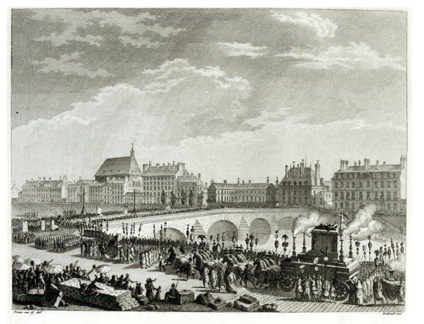 The Triumph of Voltaire, 11th July 1791, engraved by Pierre Gabriel Berthault 1737-1831