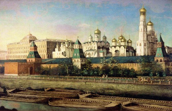 View of the Moscow Kremlin from the Embankment