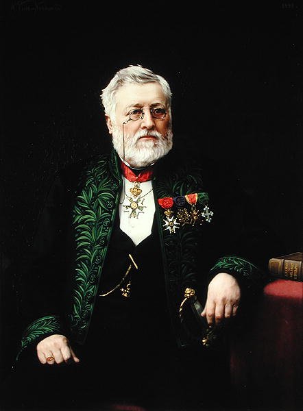 Portrait of Leon Renier 1809-85 1888