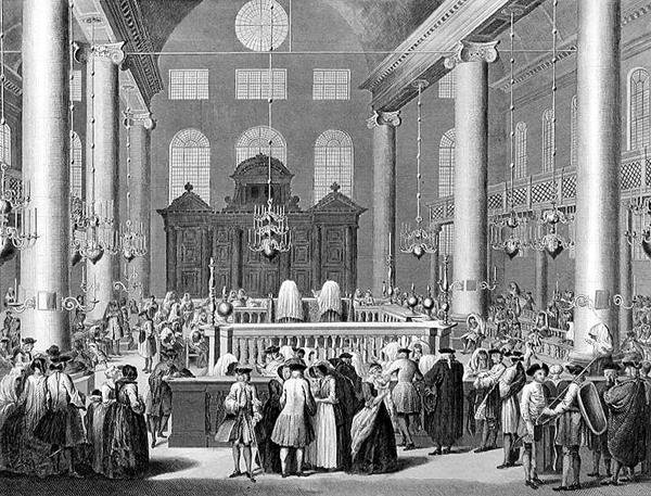 The Jewish Feast of Purim, or Lots in 1721, engraved by W. Forrest, from World Religion, published by A. Fullarton and Co.