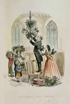 Decorating the Church from The Anniversary A Christmas Story