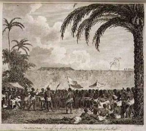 Adahoonzou Cuts off 127 Heads to Complete the Ornament of his Wall