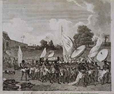 Armed Women with the King at their Head