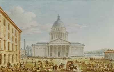 View of the Church of St Genevieve the Pantheon 18th-19th century