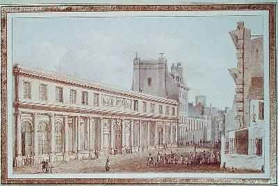 View of the Ecole de Medecine Paris