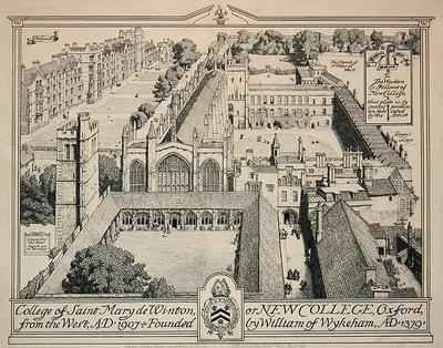 The College of St Mary de Winton or New College 1928