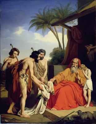 Josephs Coat Brought Back to Jacob 1841