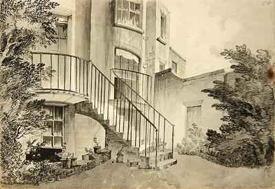 View of a house in Bayswater belonging to Mr Wilson 1808
