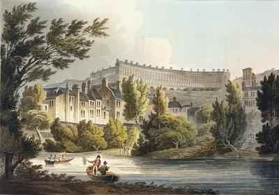 Bath Wick Ferry from Bath Illustrated by a Series of Views