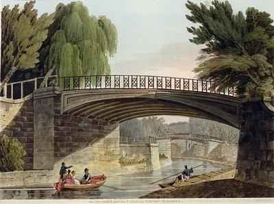 The Bridges over the Canal in Sydney Gardens from Bath Illustrated by a Series of Views