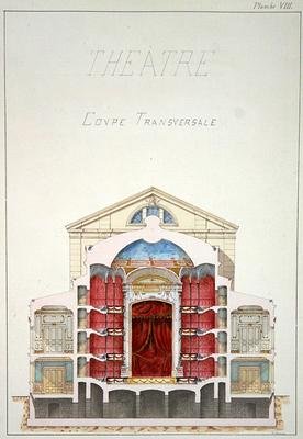 Cross Section of a Theatre