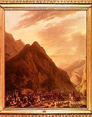 Passage of Mount Albaredo