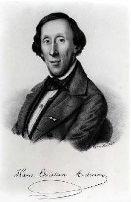 Portrait of Hans Christian Andersen 1805-1875