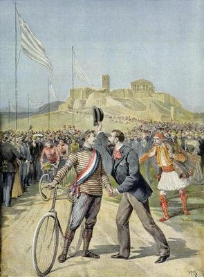 The Olympic Games in Athens from Le Petit Journal 26th April 1896