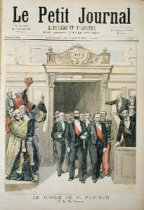The Jubilee of Louis Pasteur 1822-95 at the Sorbonne 27th December 1892 from Le Petit Journal 14th January 1893