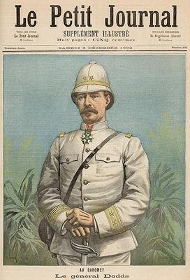General Alfred Amedee Dodds 1842-1922 in Dahomey from Le Petit Journal 3rd December 1892