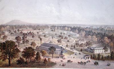 The Jardin dAcclimatation in the Bois de Boulogne 2nd half 19th century