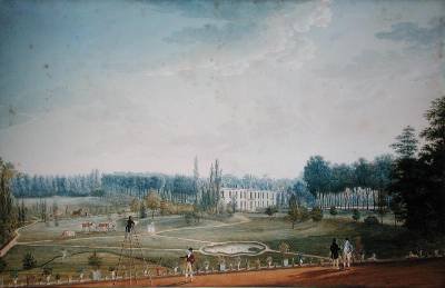 Chateau and Park of Ris-Orangis 1811