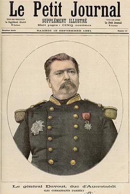 General Louis Nicolas Davout 1770-1823 Duke of Auerstaedt from Le Petit Journal 19th September 1891