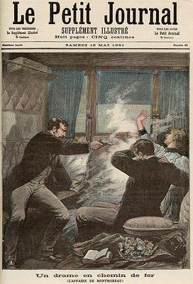 Drama on the Railways The Montmoreau Affair from Le Petit Journal 16th May 1891