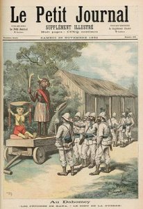 Kana Fetishes in Dahomey from Le Petit Journal 26th November 1892