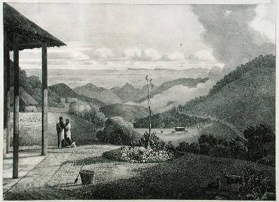 View from Kotagherry Looking Down the Plains of Coimbetoor