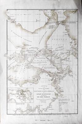 Sketch of the recent discoveries on the northern coast of America made during the search of Sir John Franklin