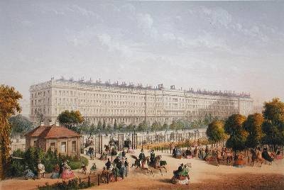Hyde Park Gardens 1862