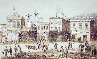 High and Dry from Mountains and Molehills or a Burnt Journal 1855