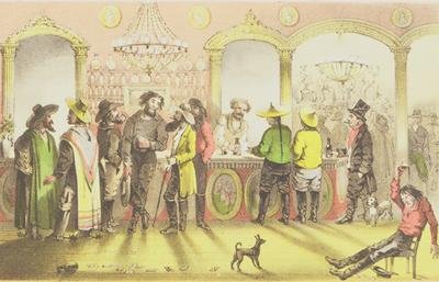 The Bar of a Gambling Saloon