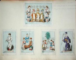 Costumes for the Alsace-Lorraine Christmas Tree