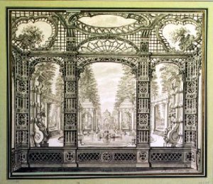 Study for a decorative mural 1735