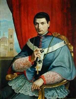 Portrait of Monsignor Giovacchino Lamberti Archbishop of Florence 1857