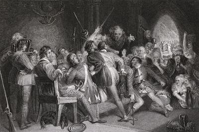 The Hall of Glennaquoich  a Highland Feast