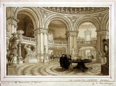 The Radcliffe Library Oxford 1835