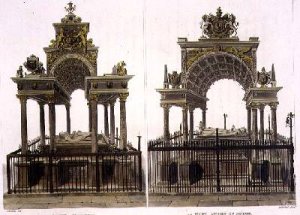 The Tombs of Queen Elizabeth I and Mary Queen of Scots
