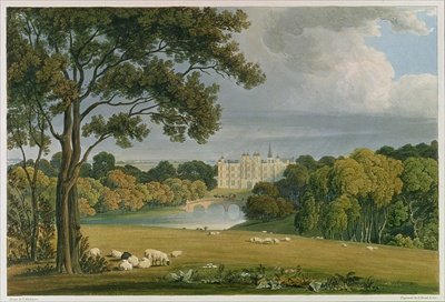 View of Burghley House