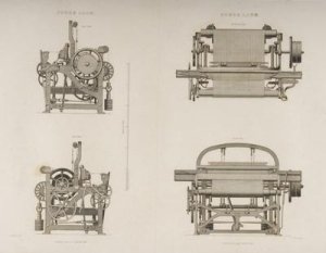 Four Views of the Power Loom 1830