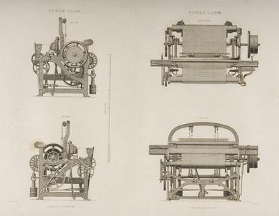 Four Views of the Power Loom 1830