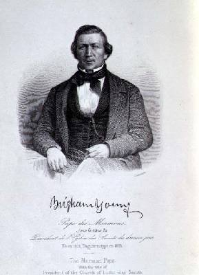 Portrait of Brigham Young 1801-77