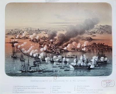 The Bombardment of Sveaborg