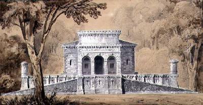 View of the Gendarmerie Imperiale